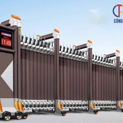 CỔNG XẾP NHÔM CTP 33