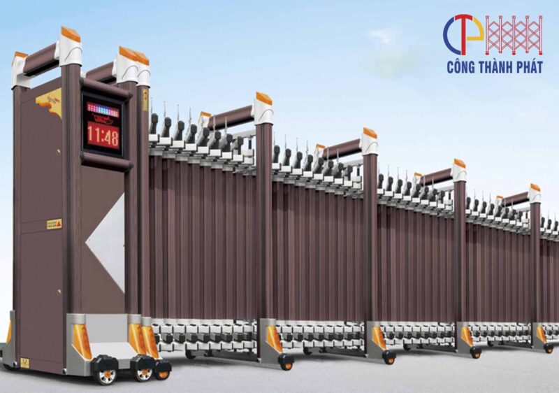 CỔNG XẾP NHÔM CTP 33