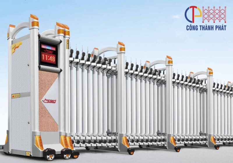 CỔNG XẾP NHÔM CTP 34