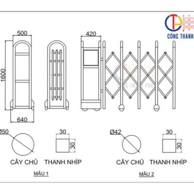 CỔNG XẾP CTP 25